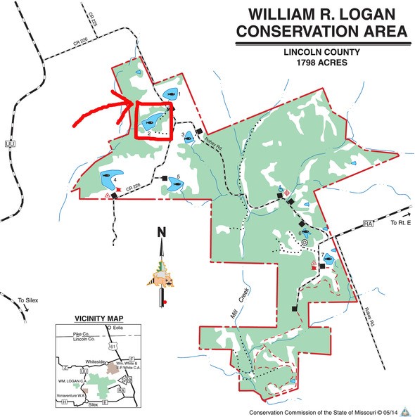 Logan Conservation Area map