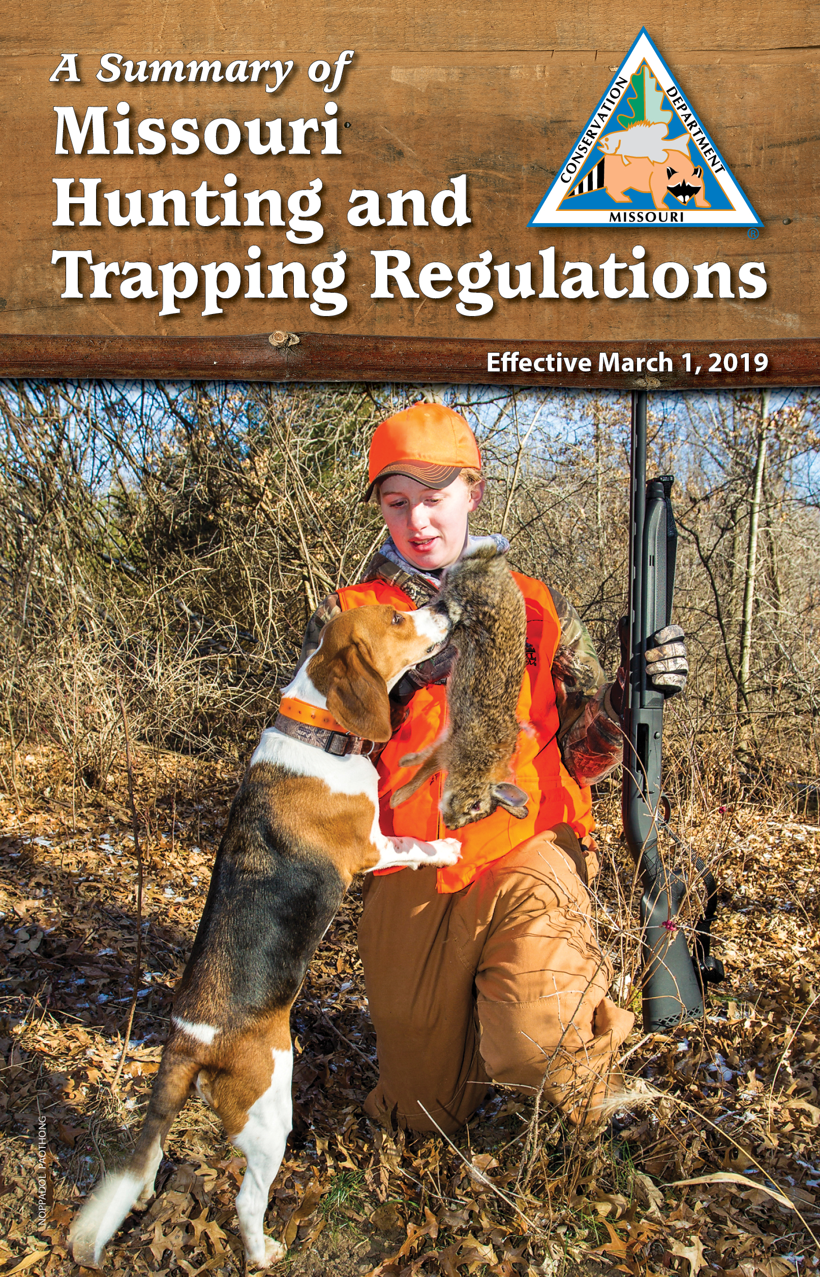 2019 Hunting and Trapping Regulations Booklet Cover