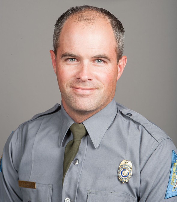 Lawrence County conservation agent Andy Barnes