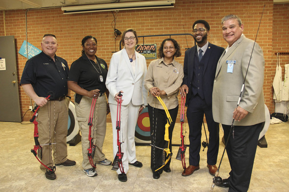 Archery and Fishing Gear Donated for KC Program.