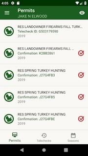 MO Hunting permit listing 