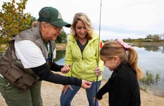Discover Nature — Fishing class