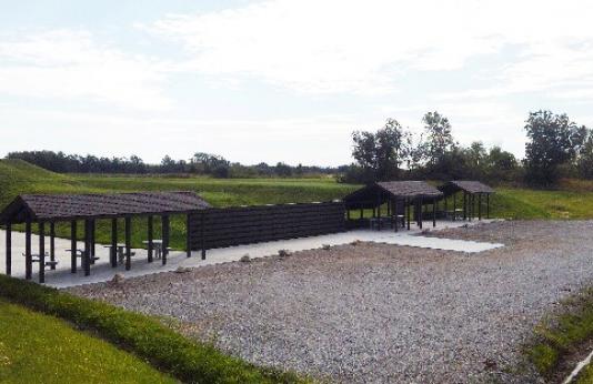new shooting range at the Perry Memorial Conservation Area in Johnson County